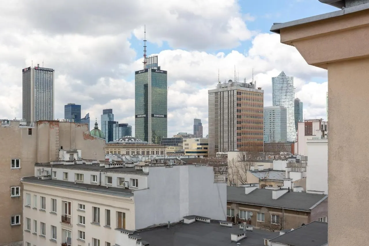 Top Floor View Apartment Marszalkowska By Noclegi Renters Warschau Polen